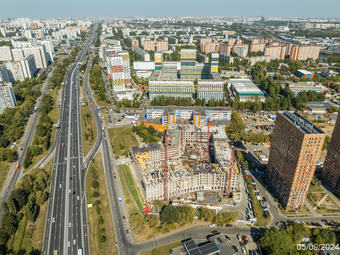 Фото хода строительства - МФК Варшавские ворота