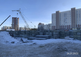Фотографии хода строительства - Жилой комплекс "8 Марта" СХ "Термодом"