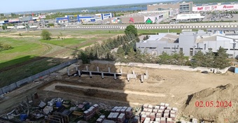 Фото хода строительства - Жилой комплекс "Университетский"