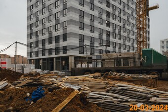 Фотографии хода строительства - Жилой комплекс "Римского-Корсакова 11"