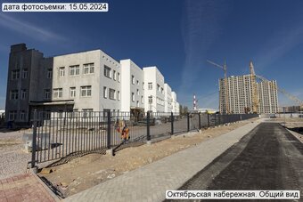 Фото хода строительства - ЖК"Октябрьская набережная"
