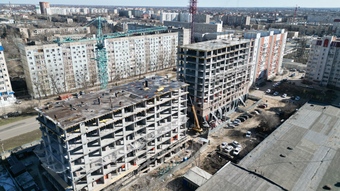 Фотографии хода строительства - Аксиома на Минусинской M II