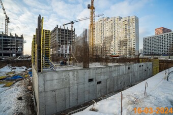 Фотографии хода строительства - Жилой комплекс "Ярославский"