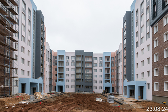 Фото хода строительства - Жилой комплекс "ZNAK город будущего "