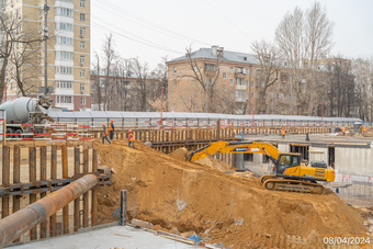 Фотографии хода строительства - ЖК Семеновский парк 2