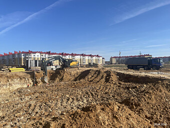 Фото хода строительства - ЖК "Триумфальный-2 в Славном"