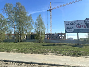 Фотографии хода строительства - ЖК "Триумфальный-2 в Славном"