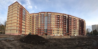 Фотографии хода строительства - 9-этажный 279-квартирный Многоэтажный жилой дом по ул. Болонина