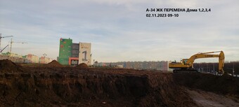 Фотографии хода строительства - Жилой комплекс "ПЕРЕМЕНА" (ЖК ПЕРЕМЕНА)