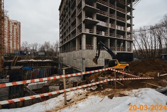 Фото хода строительства - Жилой комплекс "Кутузовский квартал"
