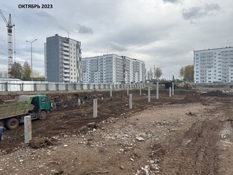 Фотографии хода строительства - Жилой комплекс "МотовилихинSKY"