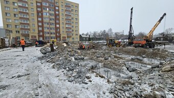 Фотографии хода строительства - ЖК "Красноармейский"