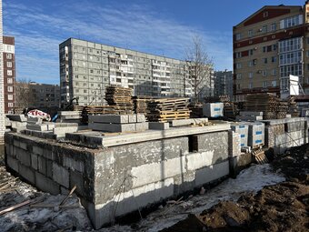 Фотографии хода строительства - Клубный дом "Любомир"