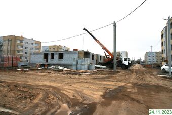 Фотографии хода строительства - Жилой комплекс "Заволжье"