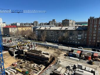 Фото хода строительства - ЖК Комсомольский проспект
