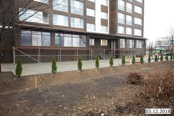 Фото хода строительства - Многоквартирный дом с встроенным паркингом и административными помещениями по проспекту Советский, 218 в г. Калининграде