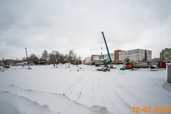 Фотографии хода строительства - Жилой комплекс"Бусиновский парк"