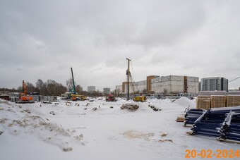 Фотографии хода строительства - Жилой комплекс"Бусиновский парк"