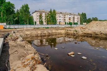 Фото хода строительства - «Аквилон SEVER» 2 этап