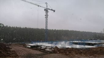 Фото хода строительства - ЖК "Онегин" 1 этап строительства