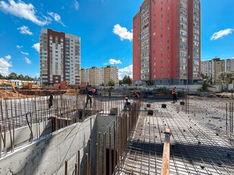 Фотографии хода строительства - ЖК Аурум