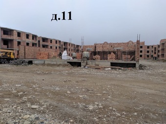 Фотографии хода строительства - 12 -квартирный 3-х этажный жилой дом №11 (тип № 5) Жилой комплекс "Новый город"