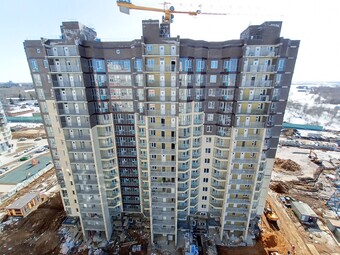 Фото хода строительства - Общественно-жилой комплекс с развитой инфраструктурой "Новое Бутово"