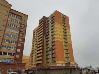 Фотографии хода строительства - Многоквартирный жилой дом со встроено-пристроенными помещениями общественного назначения по адресу: Генерала Черняховского, 47.