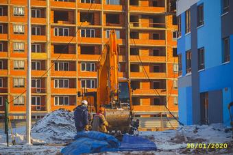 Фотографии хода строительства - Народный квартал Республика