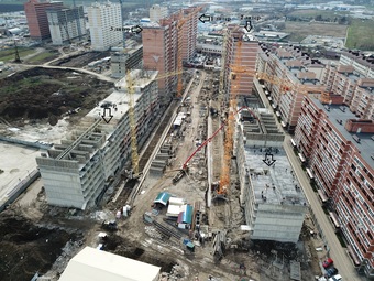 Фото хода строительства - Жилой комплекс «На Красных Партизан-2»