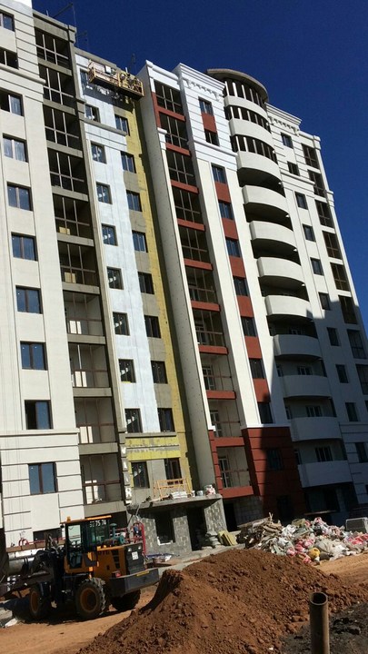 Комплекс 10-ти этажных жилых домов по пер. Банному в г.Оренбурге фото