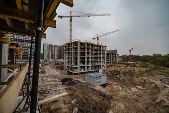 Фотографии хода строительства - Эко-квартал АКВИЛОН МИТИНО