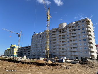Фотографии хода строительства - Микрорайон «Самоцветы» в городе Иваново