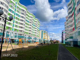 Фотографии хода строительства - Микрорайон «Самоцветы» в городе Иваново