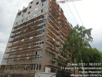 Фотографии хода строительства - ЖК Майские зори-2