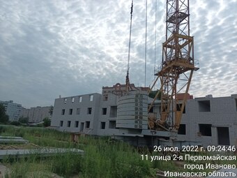 Фотографии хода строительства - ЖК Майские зори-2