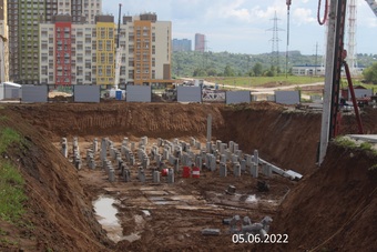 Фото хода строительства - Жилой комплекс "Новая Кузнечиха"