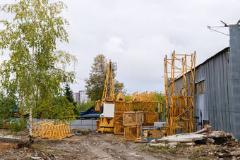 Фотографии хода строительства - ЖК "Янтарь"