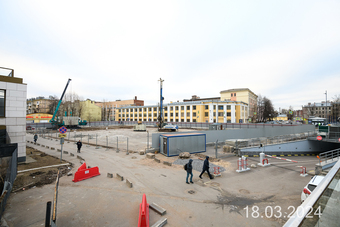 Фото хода строительства - GloraX Business Петроградский